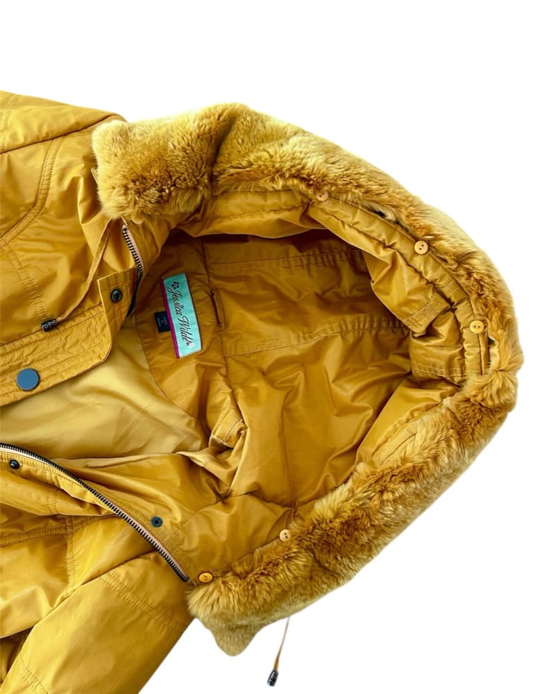 YELLOW FUR COAT - Image 3
