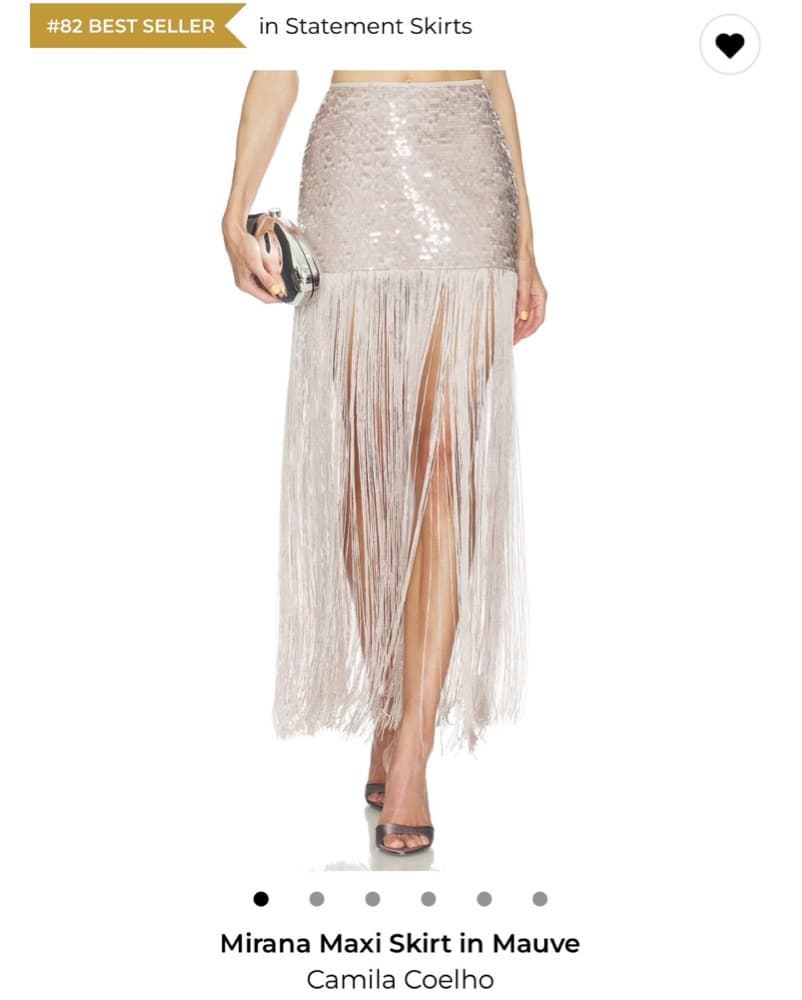  Sequin Maxi Skirt Camila Coelho - Image 2