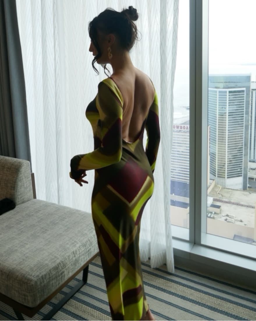 Backless Slip Dress  - Image 4