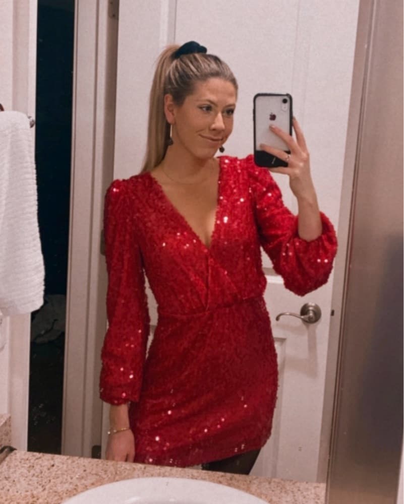 Sequence Red Dress  - Image 2