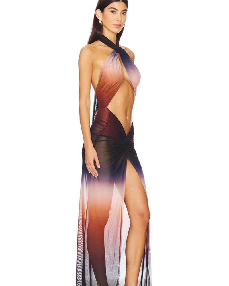 Revolve Wrap Maxi Dress - Image 2
