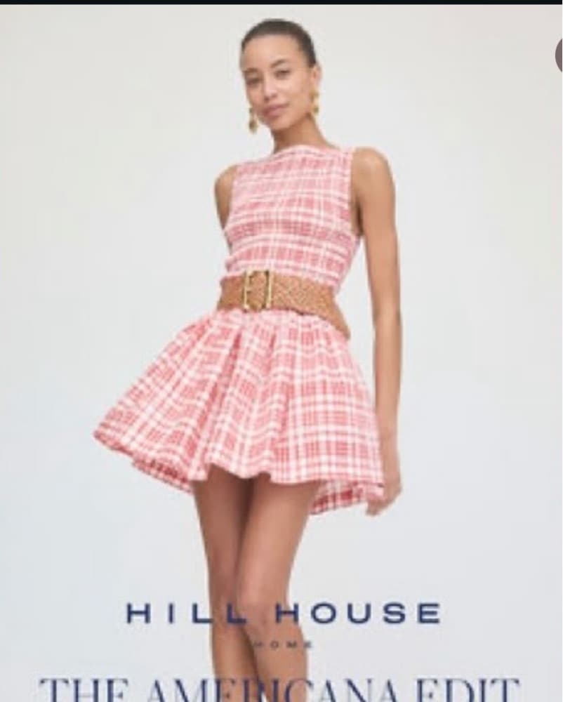 Hill House Home Red Mini Dress - Image 3