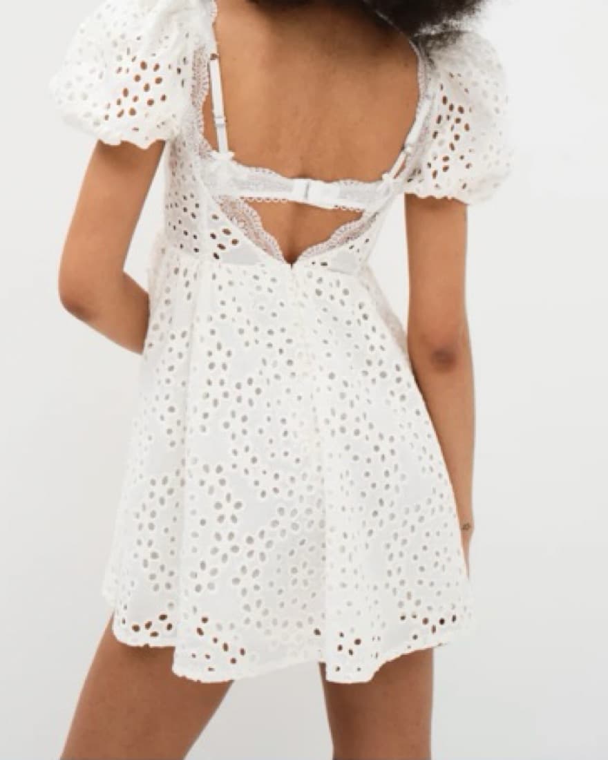 For Love And Lemons Becca White Dress - Image 3