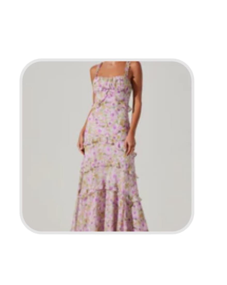 ASTR floral Pink Purple Green - Image 2