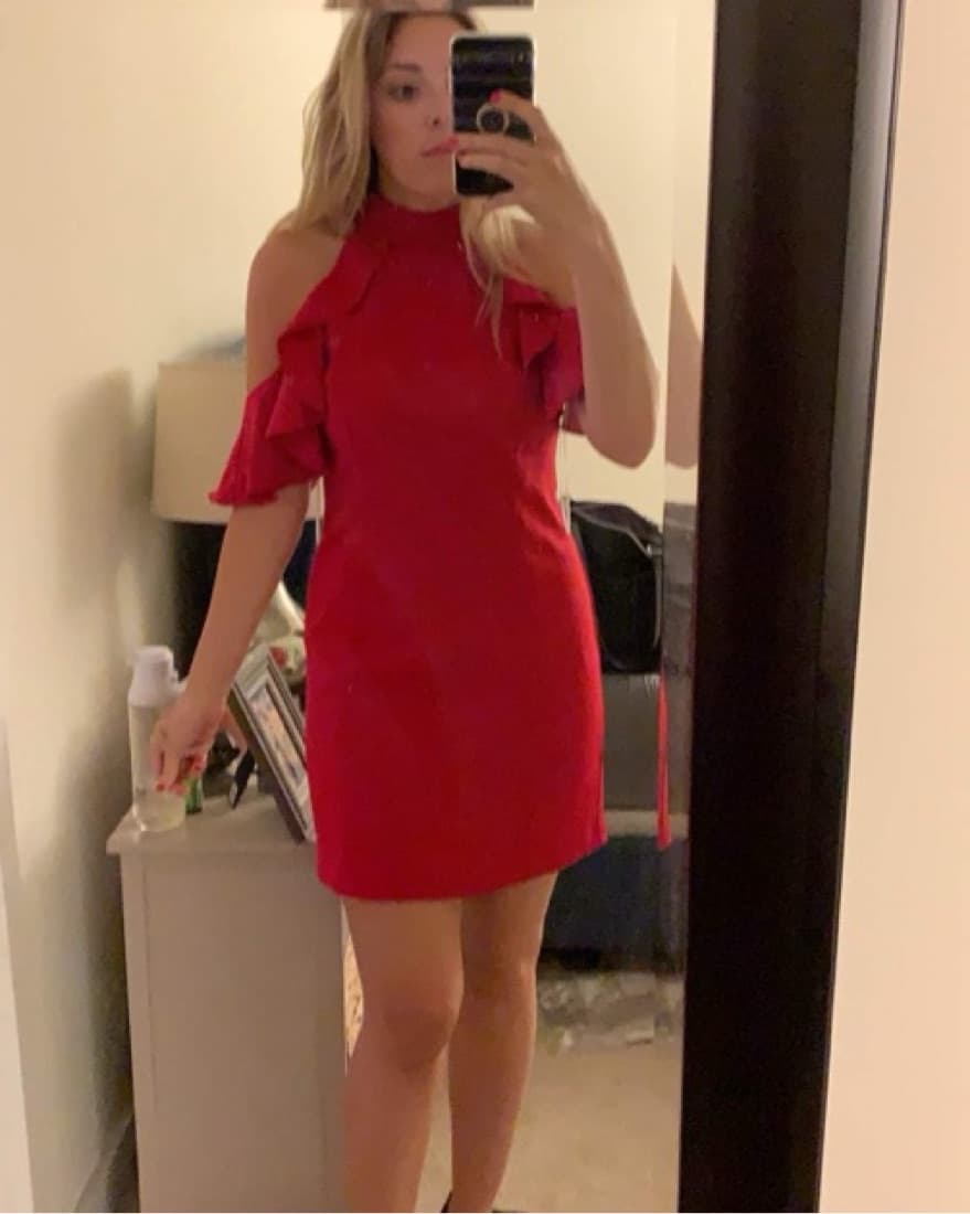 Amanda Uprichard Mini Dress - Image 1
