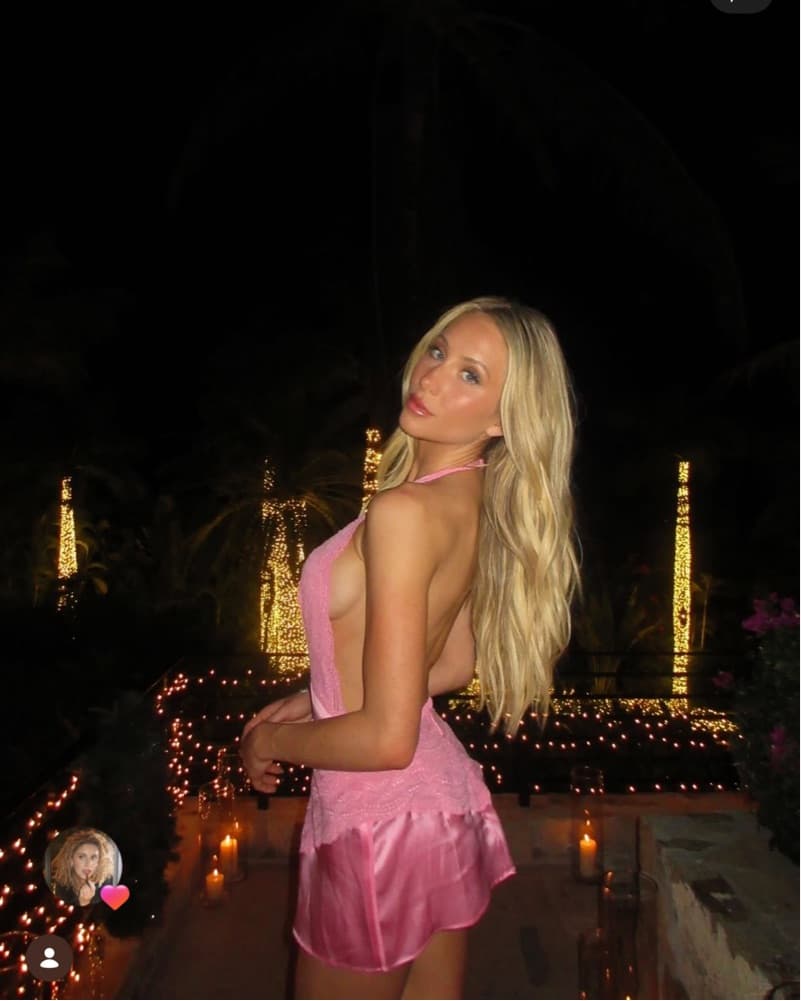 Gucci Pink Lace Midi Dress - Image 3
