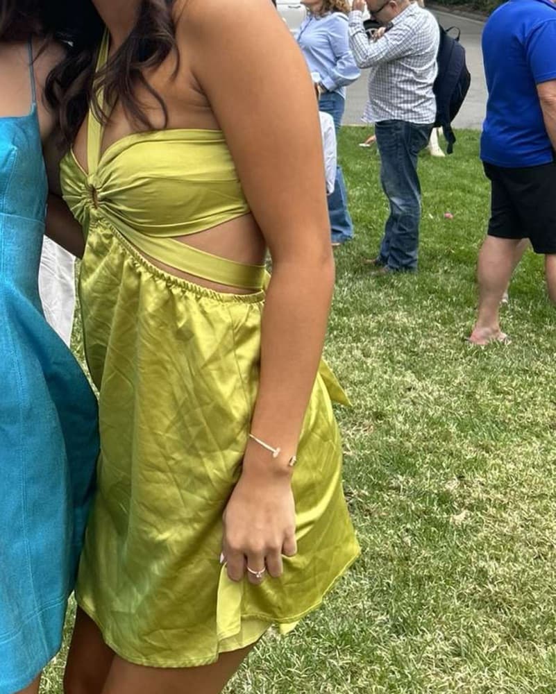 Revolve Kristen Halter Mini Dress  - Image 3