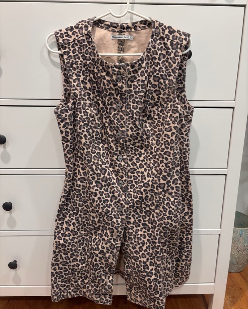 Abercrombie Cheetah Print Mini Dress - Image 2