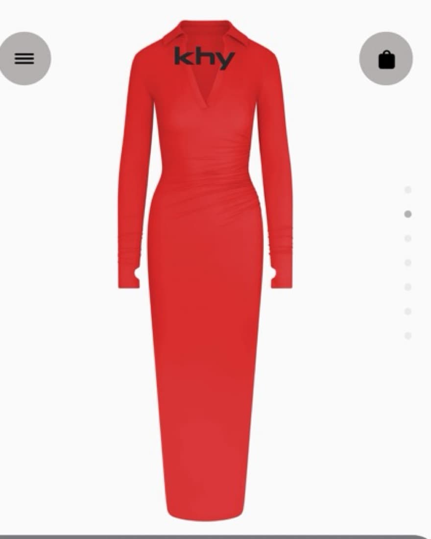 Khy Ruched Maxi Dress - Image 3