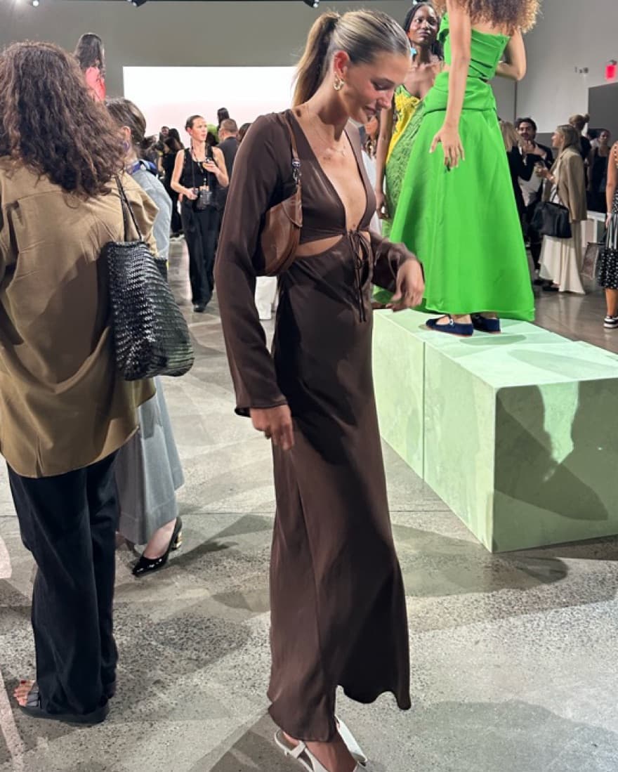 Brown Dress From Rumored - Image 2
