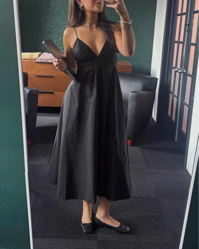 Aritzia Encourage Poplin Dress - Image 1