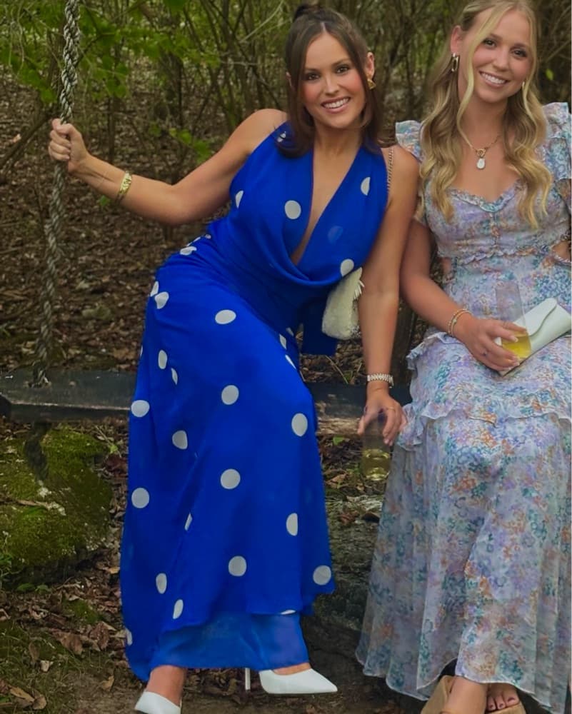Whimsical Polka Dot Maxi Dress - Image 2