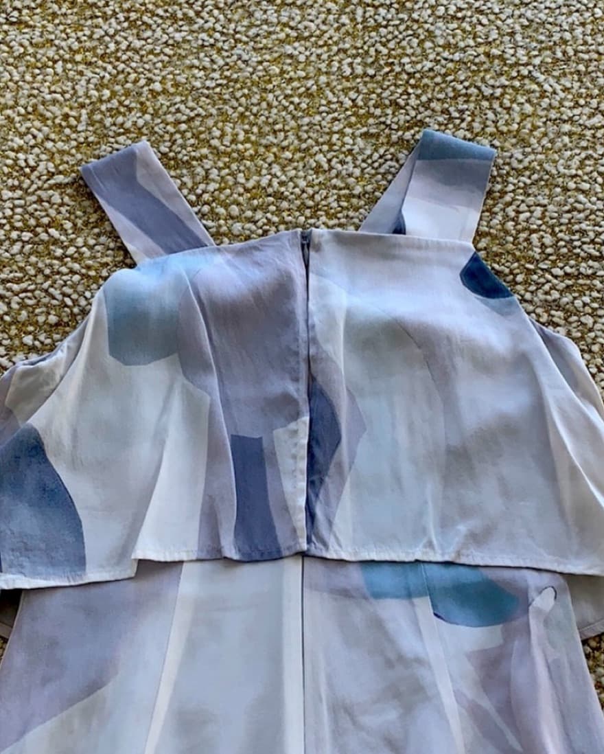 Theory 100% Silk Dress (XS) - Image 2