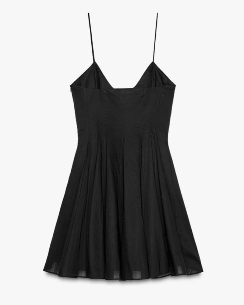 Zara Short Poplin Dress - Image 3