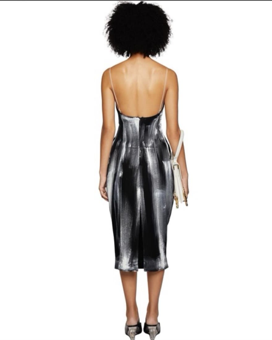DATT Paint Streak Midi Dress - Image 2