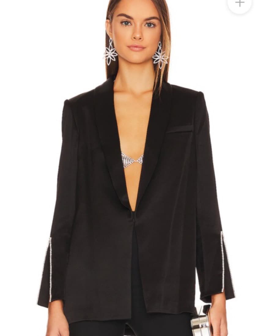 Alice + Olivia Jace Embellished Blazer - Image 1