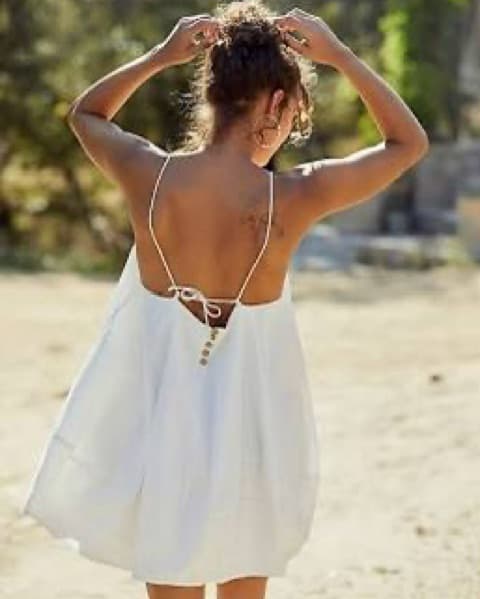 Free People Pink Mini Dress - Image 2