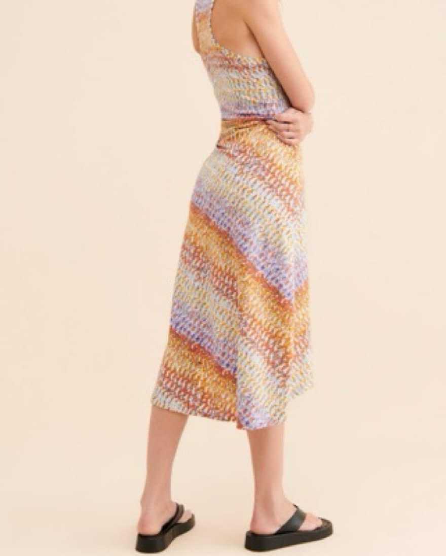 Anthropology Multi Color Midi Dress - Image 2