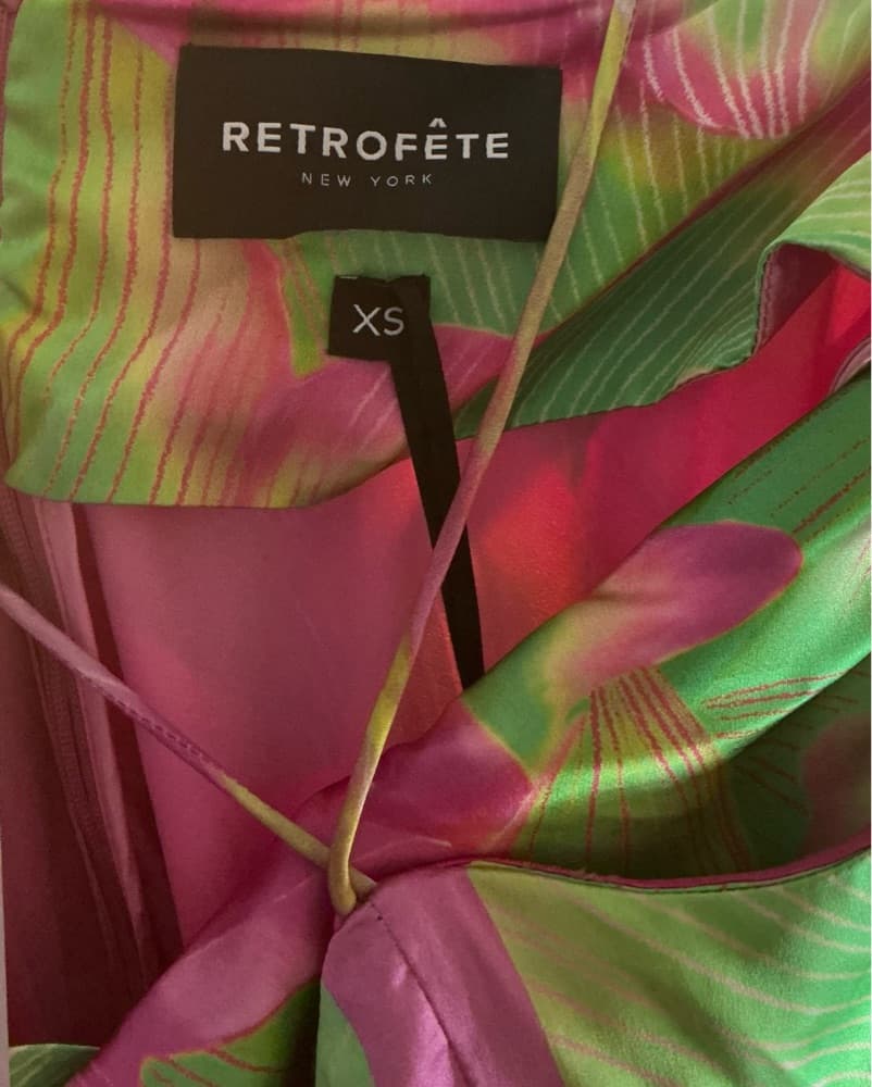 Retrofete Flowy Midi Dress - Image 3