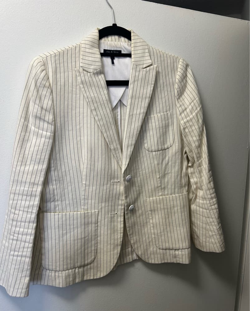 Rag And Bone Fitted Blazer - Image 2