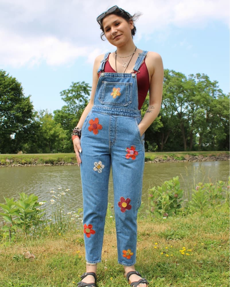 Flower Power Overalls - Image 1