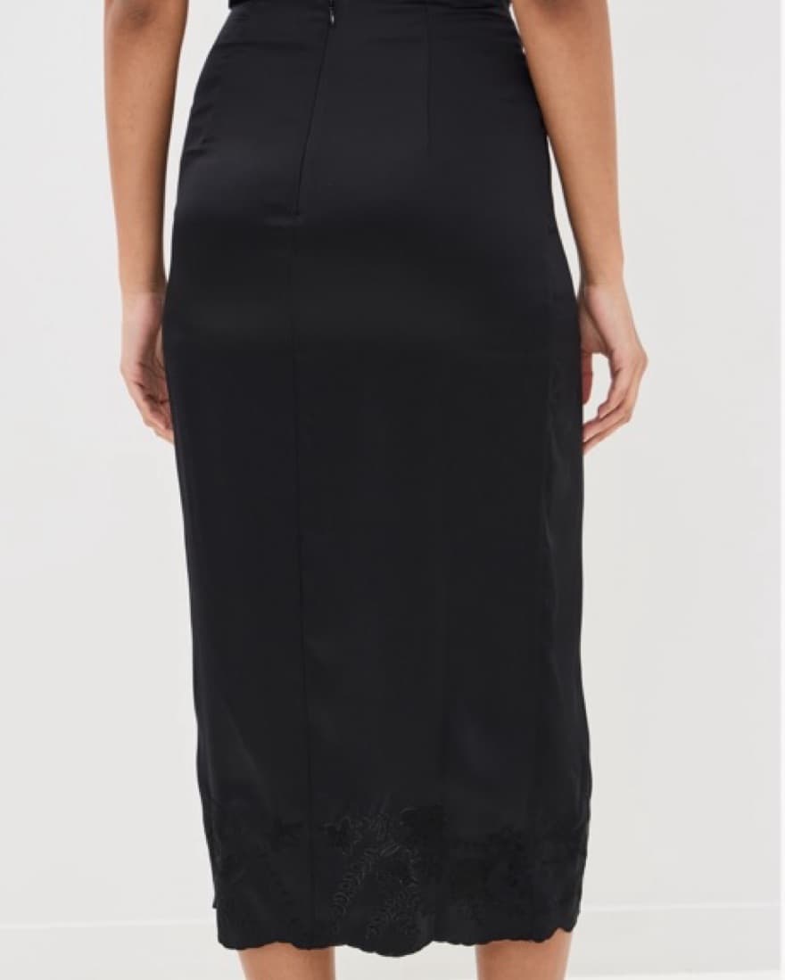 Reformation Mira Silk Skirt - Image 4