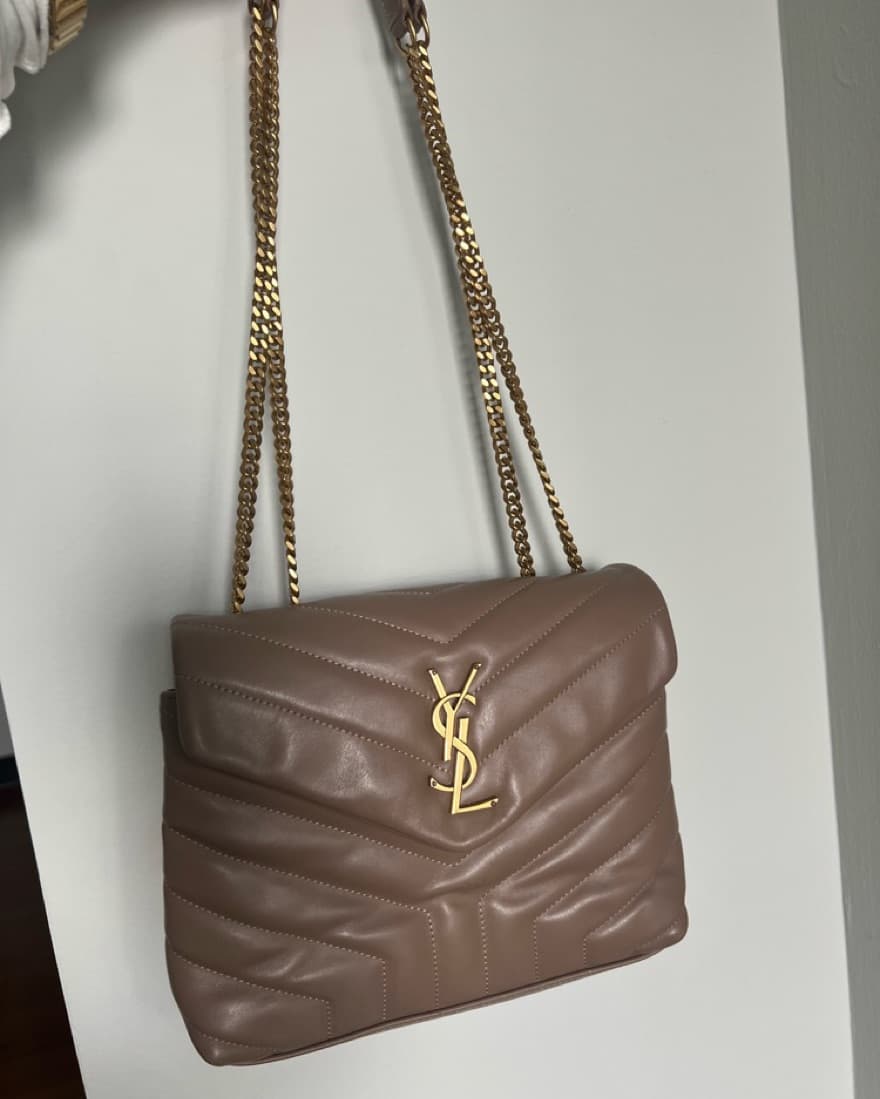 YSL Loulou Bag Beige/Tan - Image 3