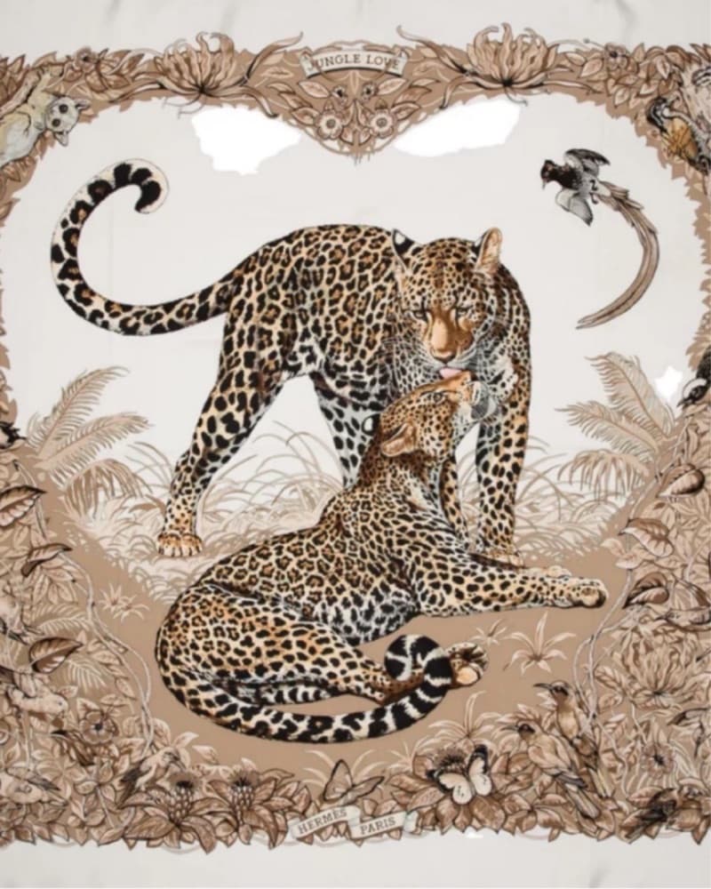 Hermes Jungle Love Scarf - Image 2