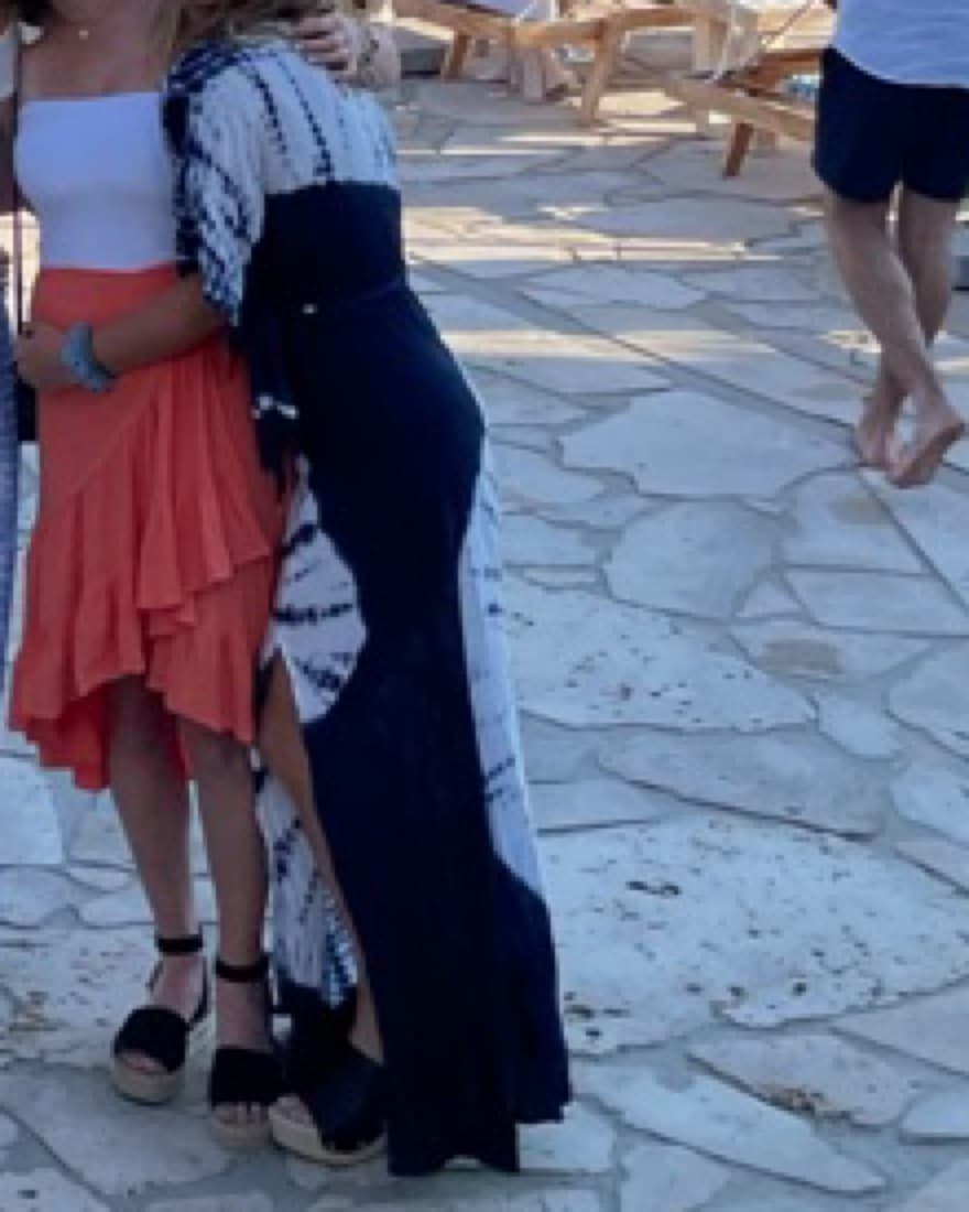 Blue & White Dress - Image 2
