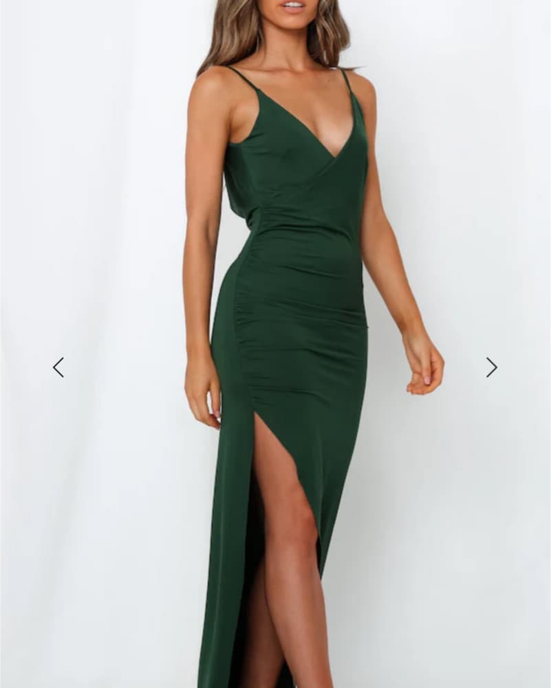 Hello Molly BULLSEYE MAXI DRESS FOREST G - Image 2