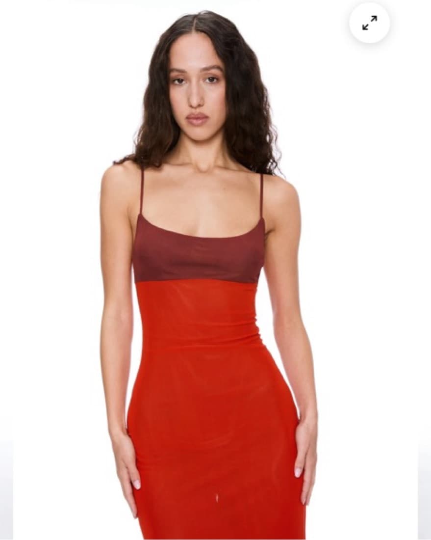 Miaou Thais Maxi Dress Red/Plum - Image 2