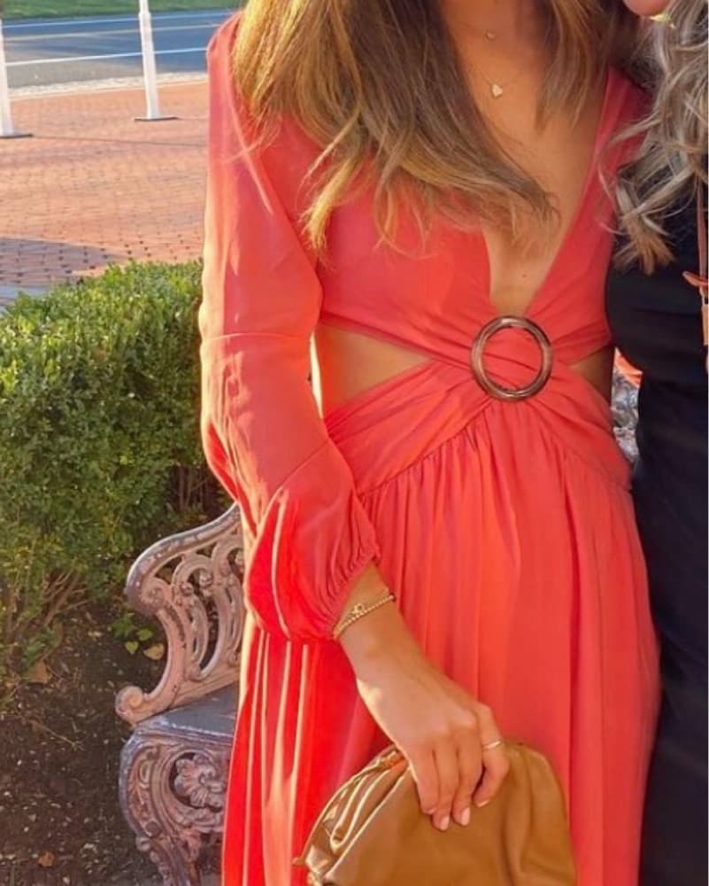 Maxi Cut Out Dress - Image 2