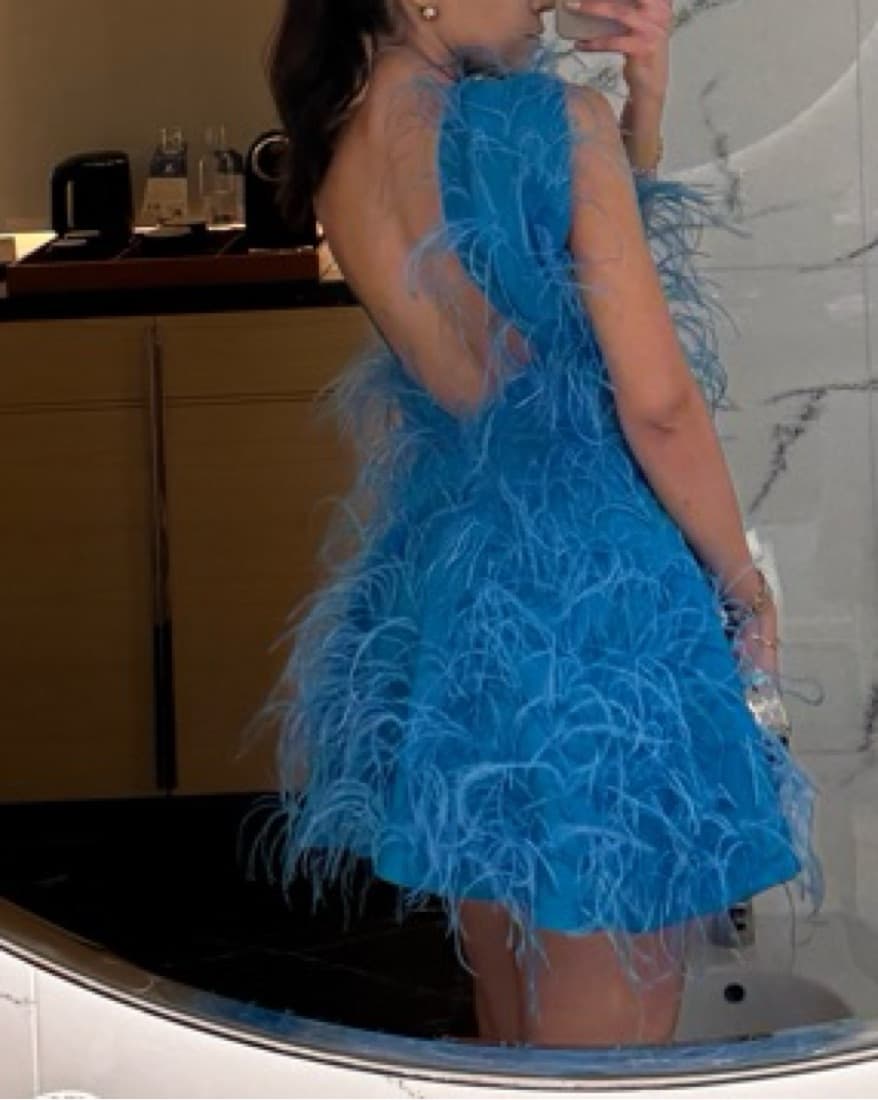 Cult Gaia Blue Eliana Dress  - Image 5