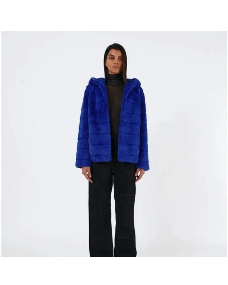 Apparis Goldie Varsity Blue Coat - Image 1