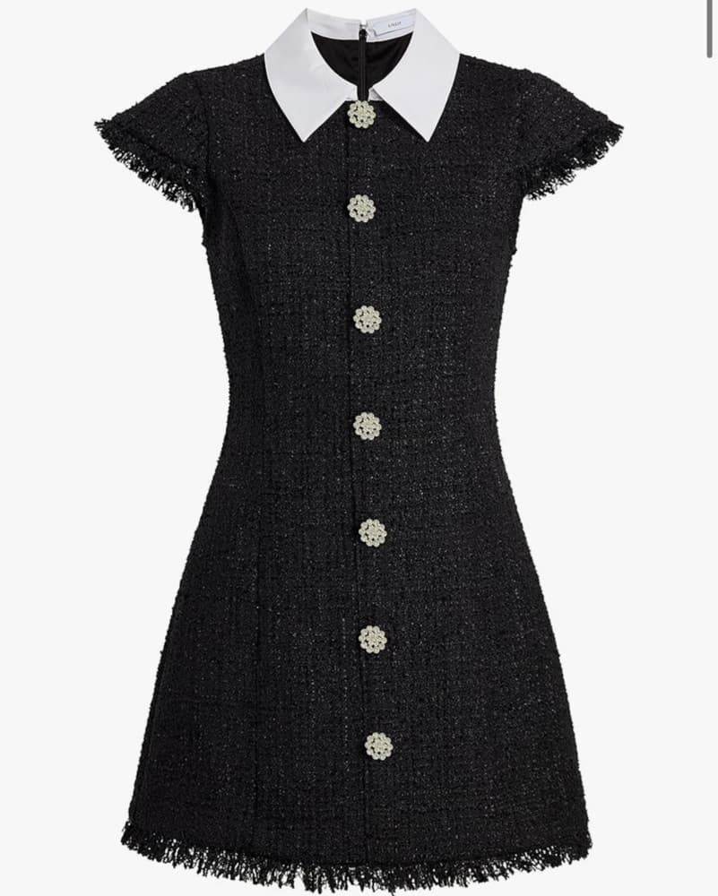 Likely - Classic Black Button-Up Tweed  - Image 3