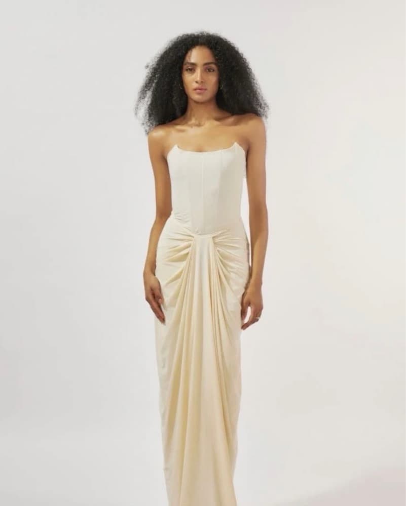 Deme by Gabriella Pearl Corset Gown - Image 1