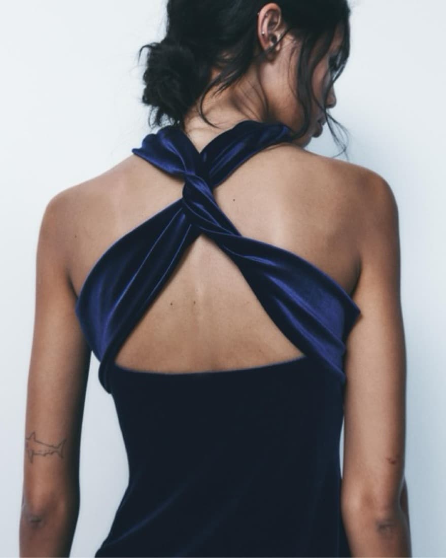 Straight Neck Top With Straps - Image 3