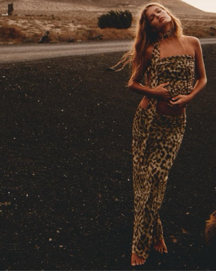 Zara Cheetah Print Set - Image 2