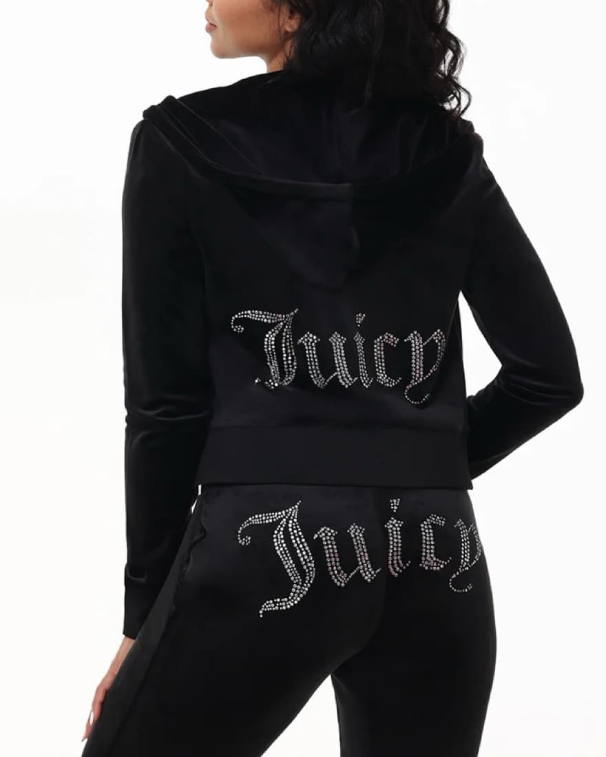 Juicy Couture Velvet Tracksuit Set Y2K - Image 3