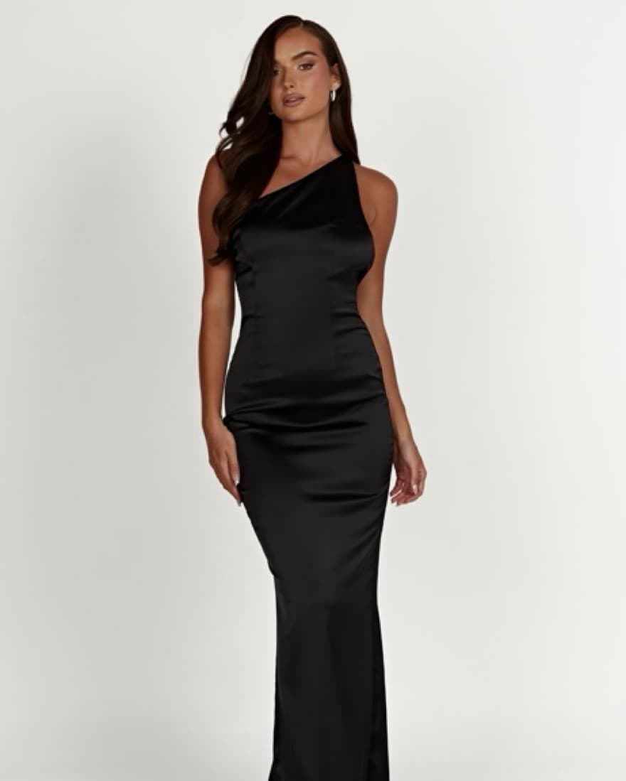 Harper-One Shoulder Gown  - Image 2