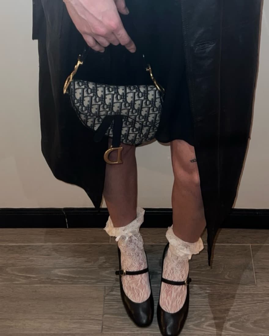 Dior Mini Saddle Bag  - Image 3