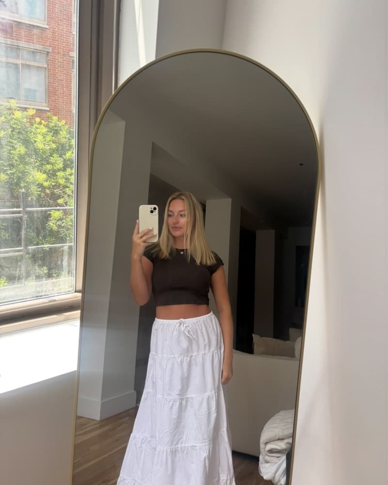 Zara Maxi Tiered Skirt - Image 2