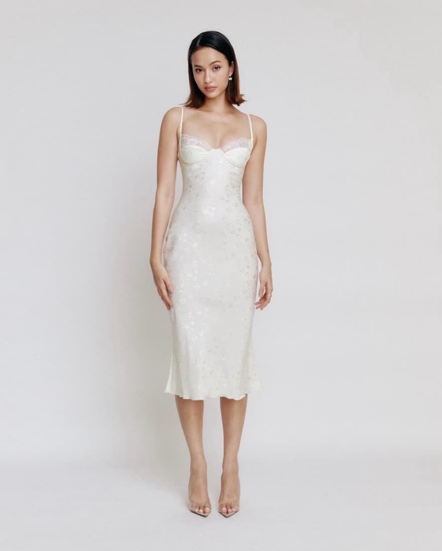 Mixed Gals Blossom Midi Dress - Image 4