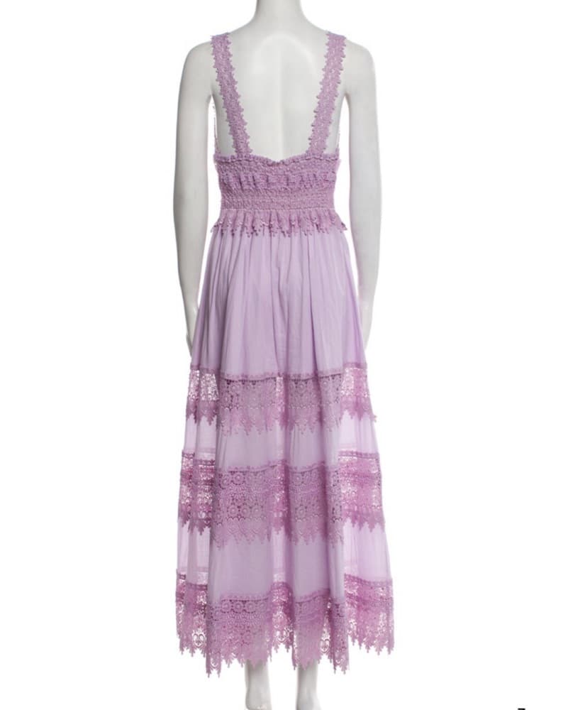 Charo Ruiz Purple Maxi Dress - Image 2