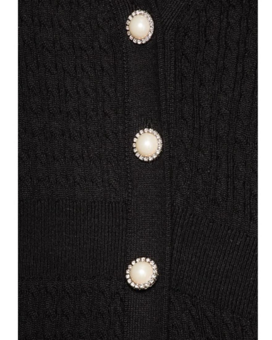 Bella Mini Dress In Black - Image 4