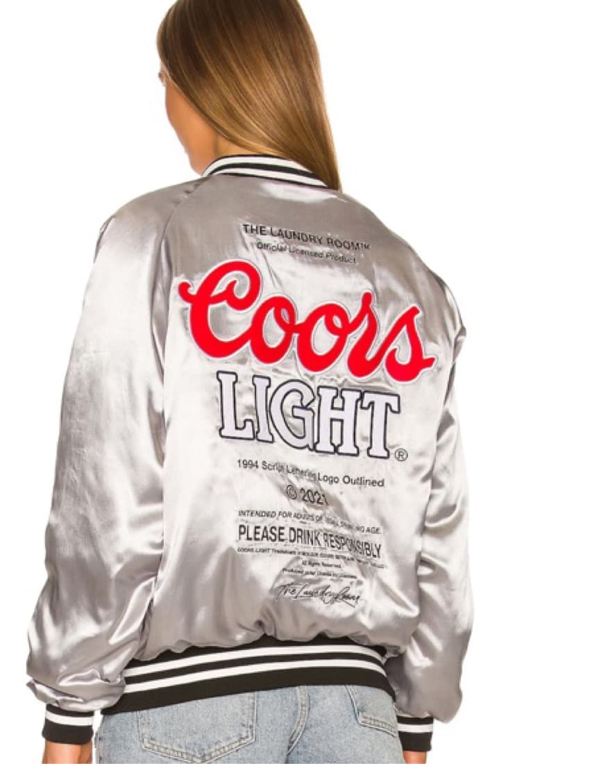 Laundry Room X Coors Light Bomber Jacket - Image 2