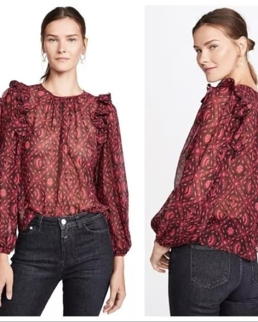 Red Ulla Johnson Top - Image 6