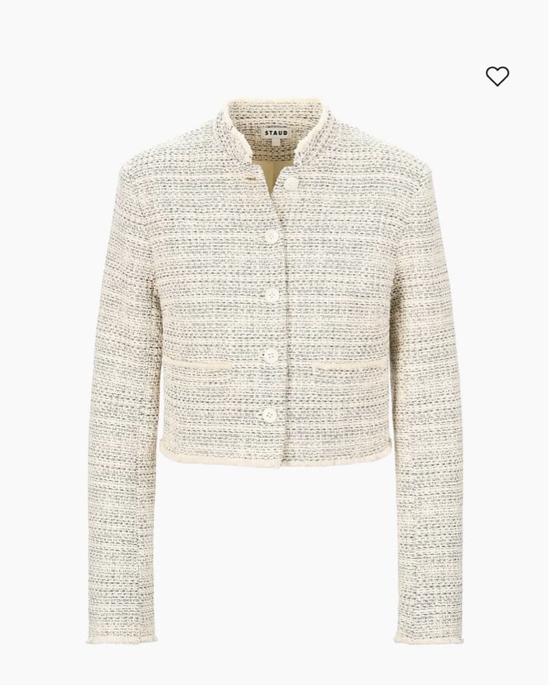 Staud Costero Tweed Jacket - Image 1