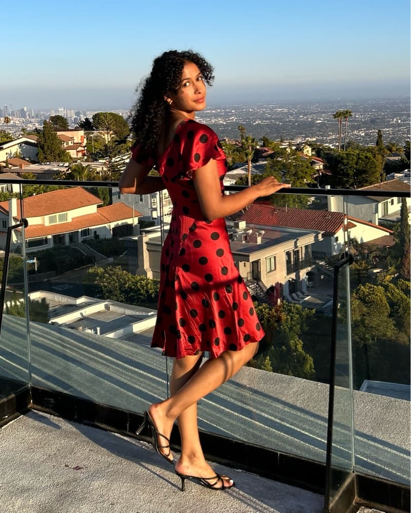 Vintage Betsy Johnson Midi Dress - Image 2