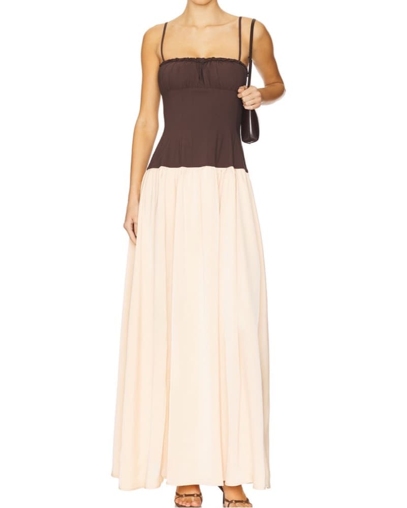 Ruffle Corset Maxi WeWoreWhat XS - Image 1